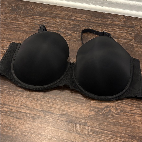 2 Strapless Push-Up Lace Sling Straight Back Bras - Picture 6 of 10